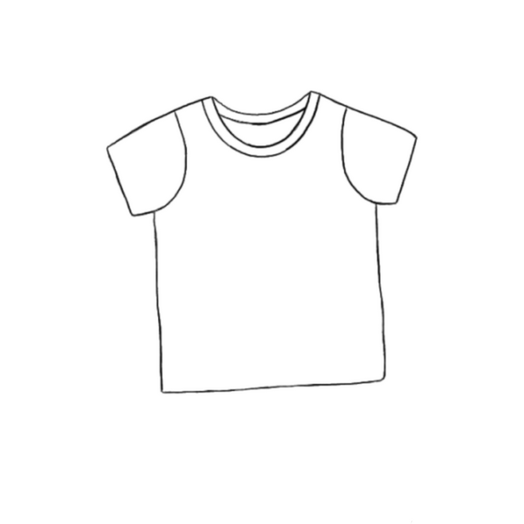 Children’s handmade tops including peplums, long and short sleeved tees, hoodies and lounge sweaters.