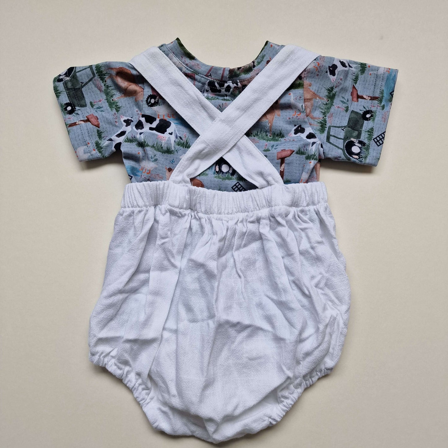 The Paddocks bubble romper and t-shirt set