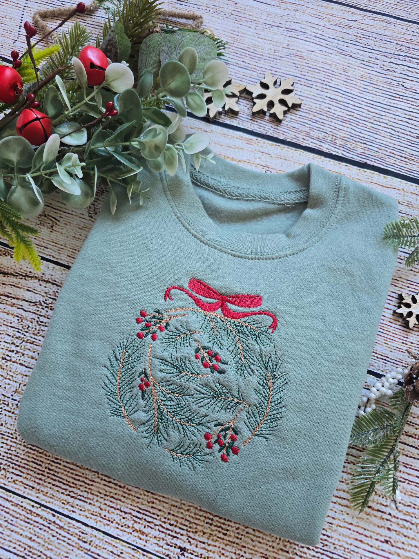 Festive Embroidery - Adult's Hoodies