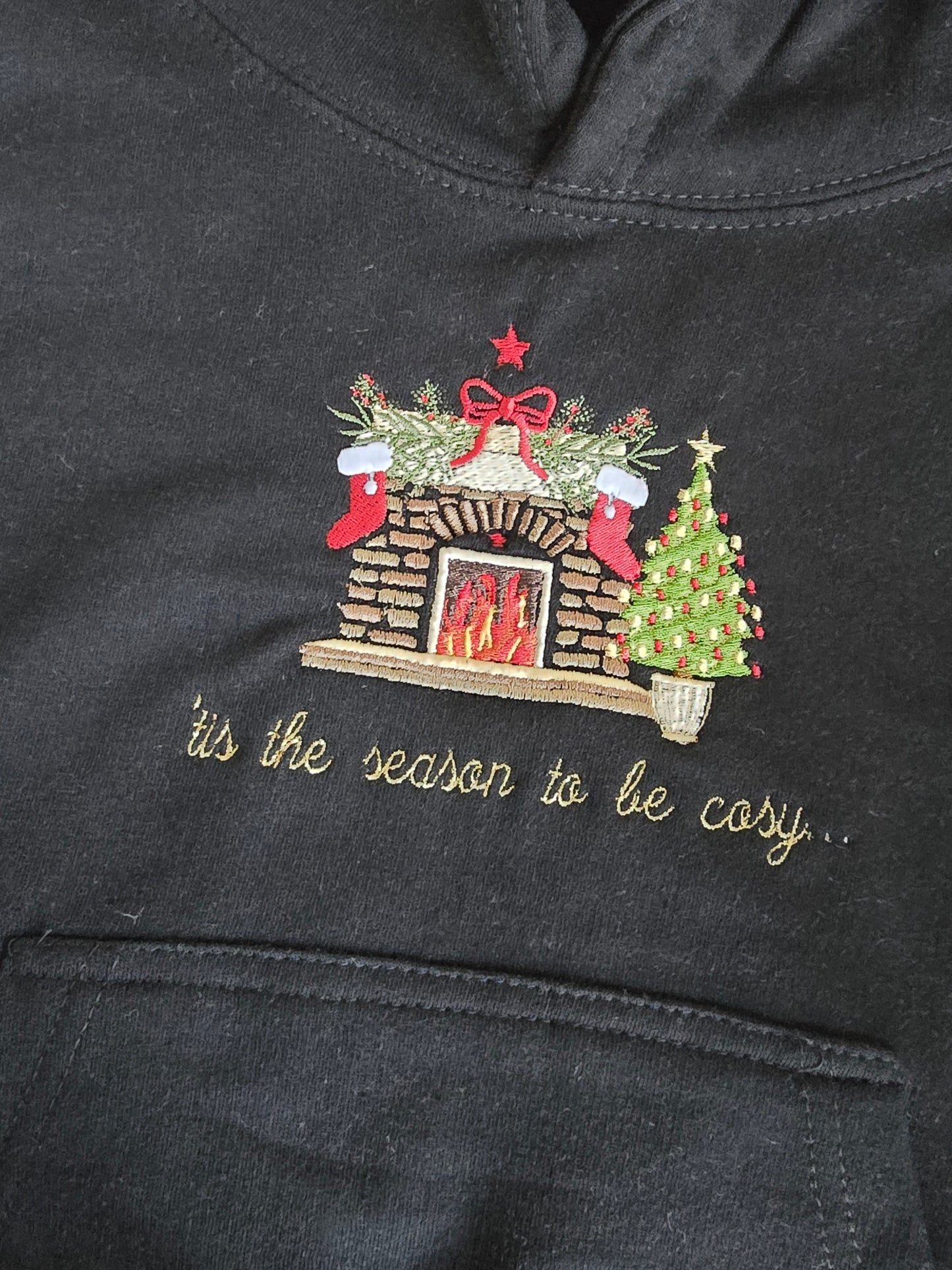 Festive Embroidery - Adult's Hoodies