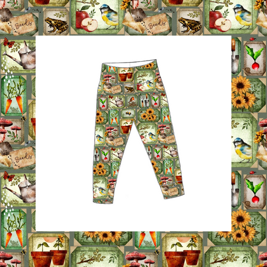 Leggings - Country Garden Scrapbook