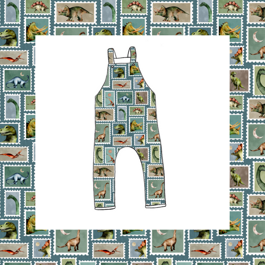 Long Dungarees - Prehistoric Stamps