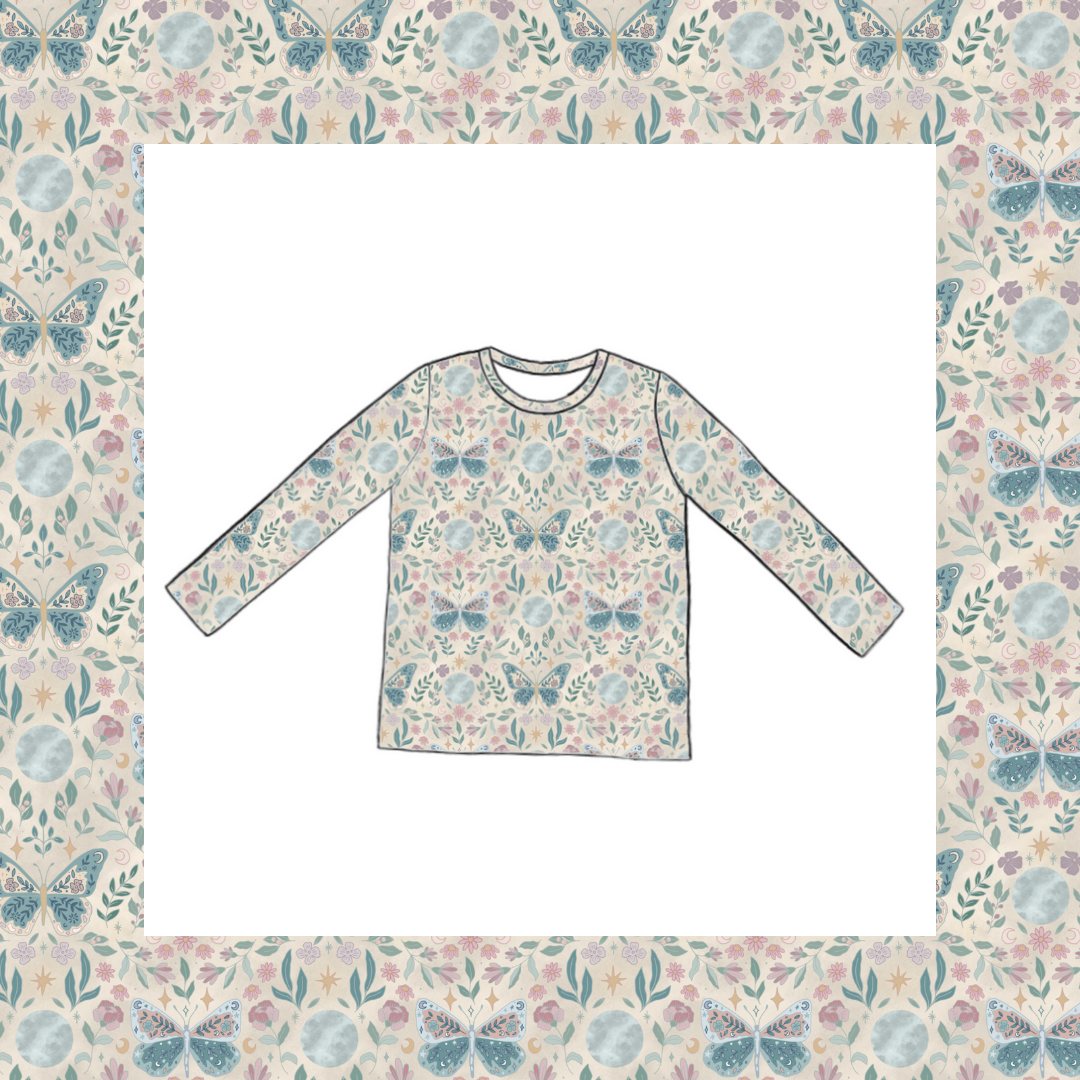 Long Sleeved T-shirt - Fleur