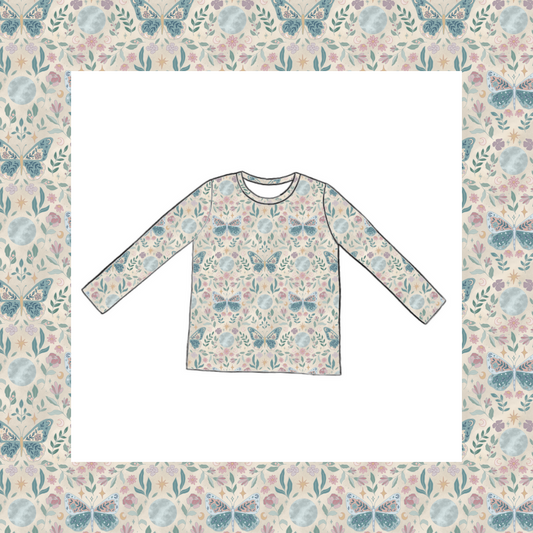 Long Sleeved T-shirt - Fleur