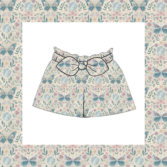 Paperbag Shorts - Fleur