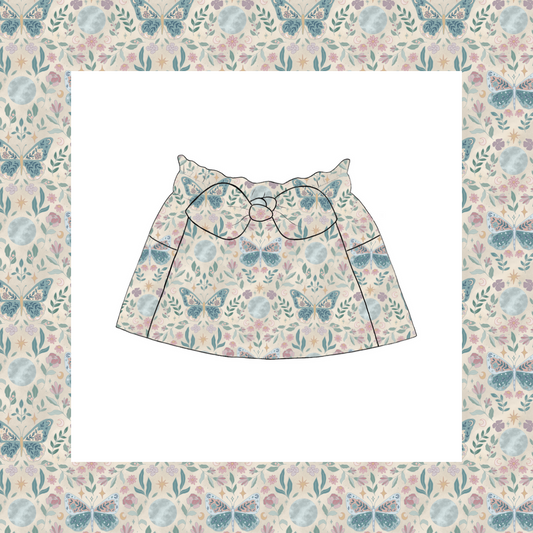 Paperbag Skirt - Fleur