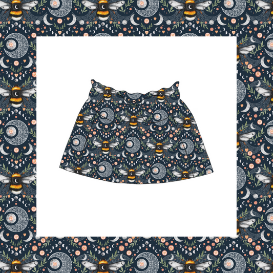 Paperbag Skirt - Lunar Love Bee