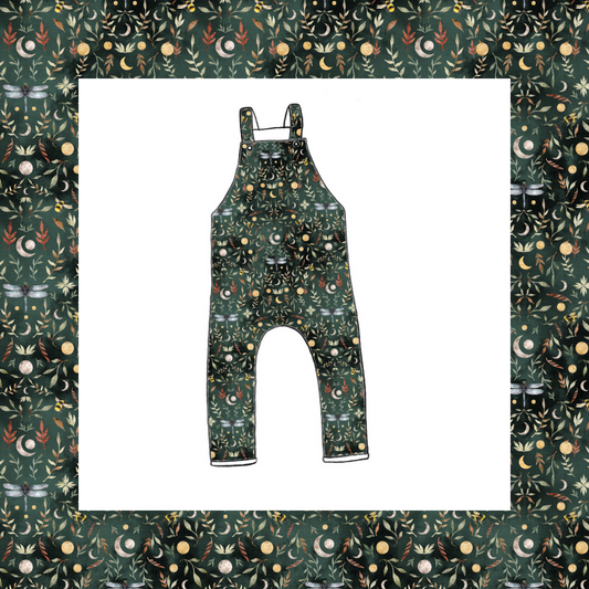 Long Dungarees - Spring Daze