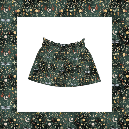 Paperbag Skirt - Spring Daze