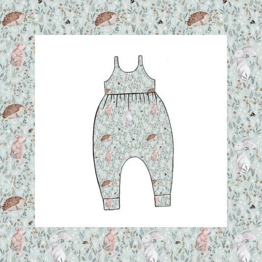 Napa Romper - Wildflower Meadow