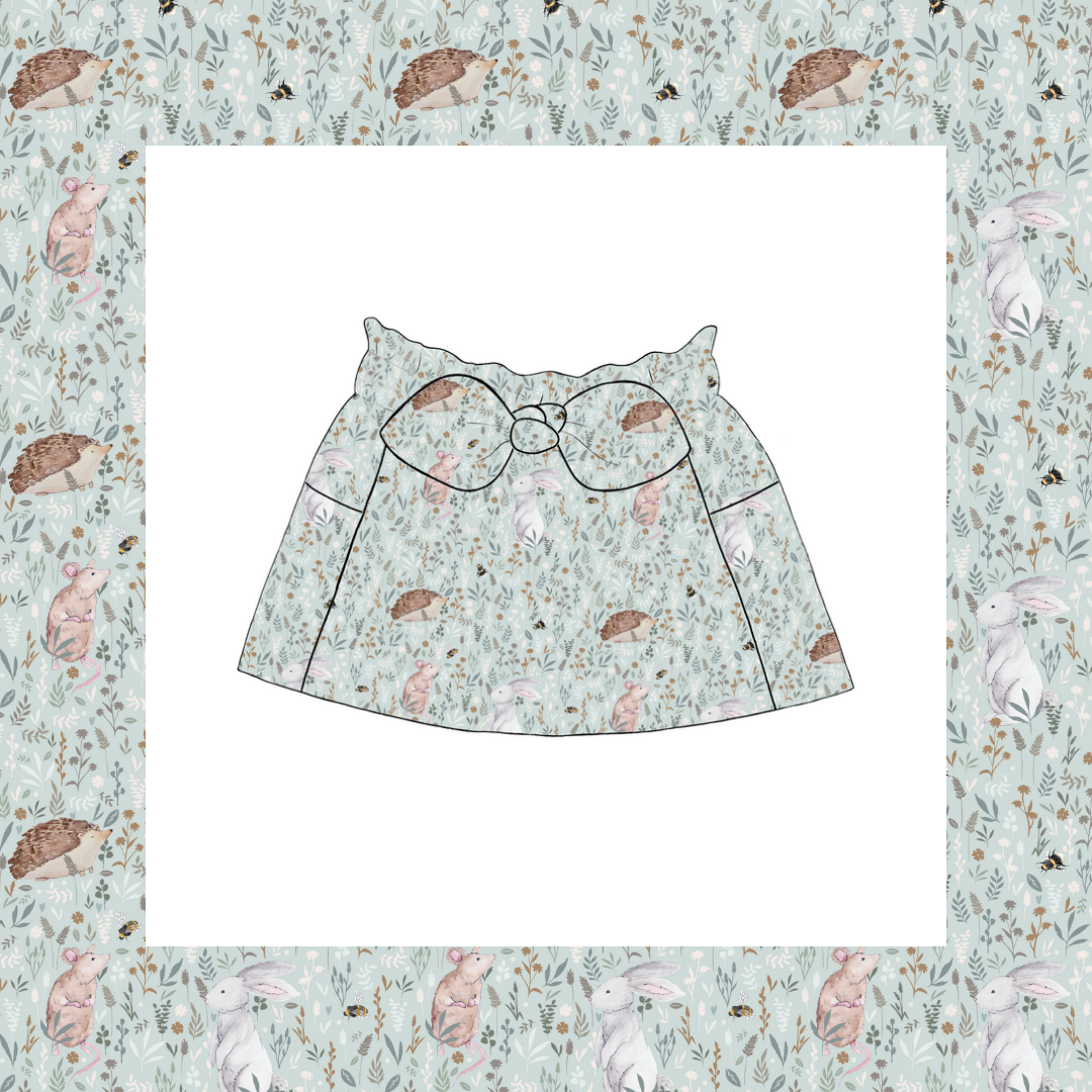 Paperbag Skirt - Wildflower Meadow