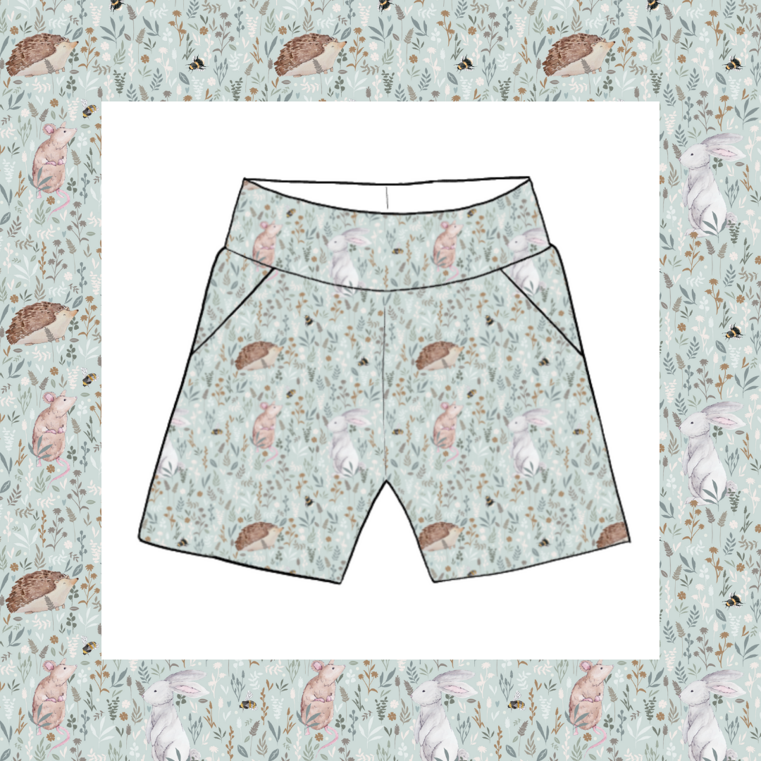 Pocket Shorts - Wildflower Meadow