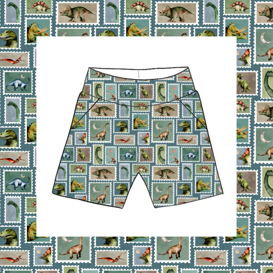 Pocket Shorts - Prehistoric Stamps