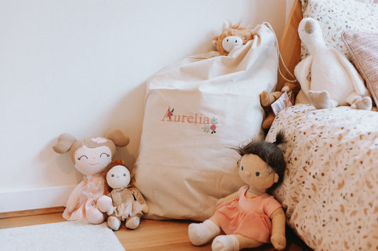 Personalised Drawstring Canvas Bag