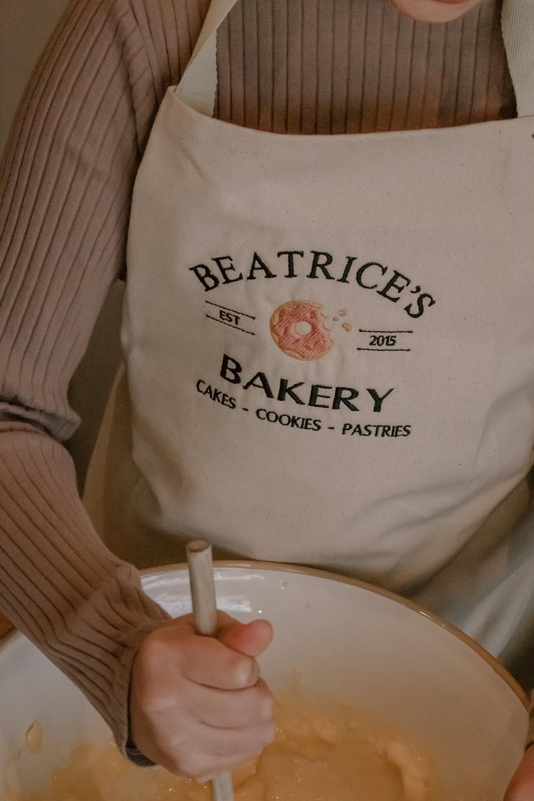 Personalised Embroidered Apron