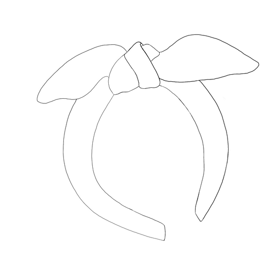 Hard Bow Headband (one size)